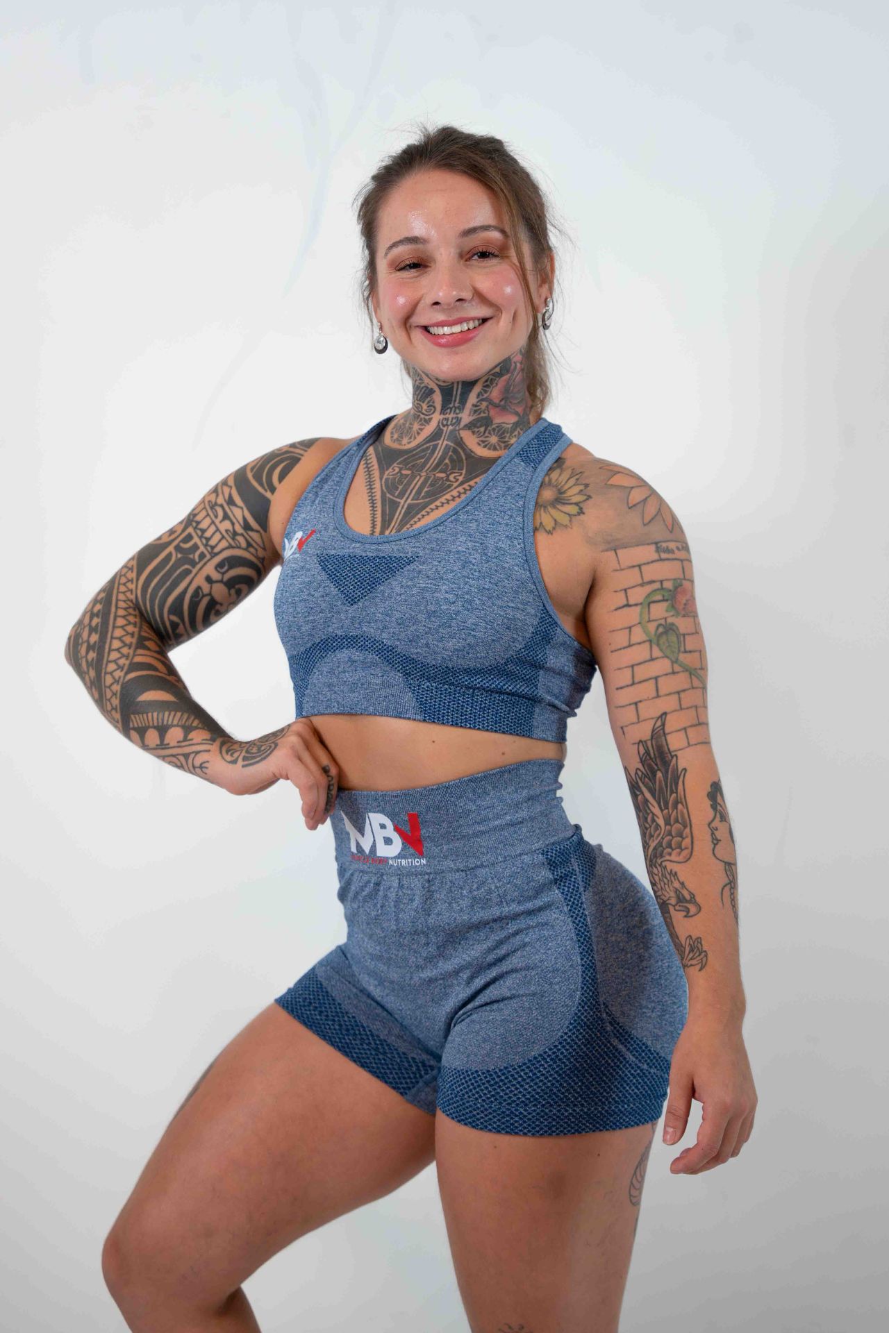 MBN Yoga Workout Set - Blauw